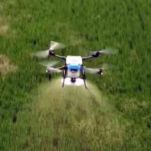 G500a rải phân bón cho cánh đồng lúa
